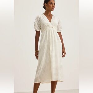 Velvet by Graham and Spencer ELOISE TEXTURED COTTON GAUZE DRESS